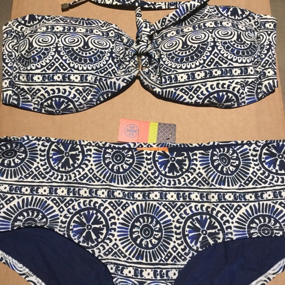 NWT $250 TORY BURCH RAVELLO BIKINI - Picture 2 of 8